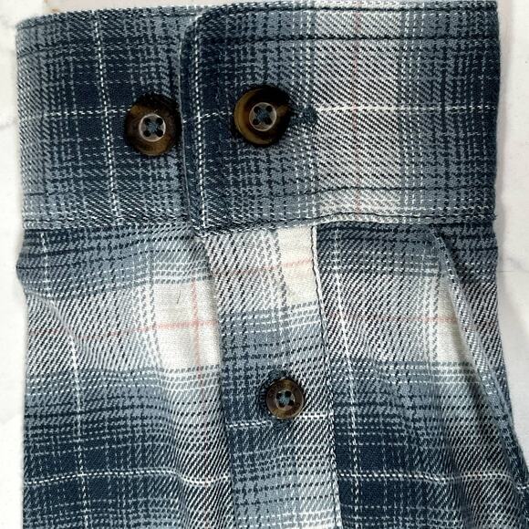 Carhartt Flannel Plaid Button Down Shirt Womens M 8/10 Western Workwear USA - Picture 8 of 12